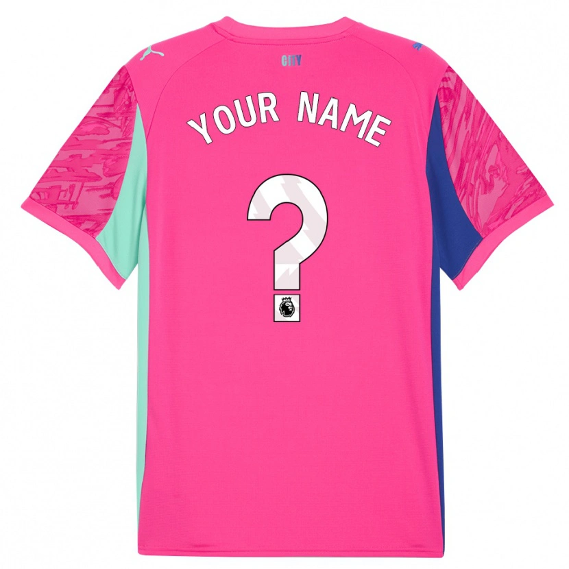 Danxen Dames Manchester City Roze Roze Keepersshirt 2025/26 T-Shirt