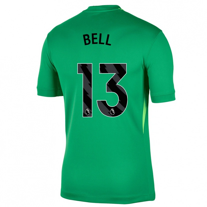 Danxen Dames Toby Bell #13 Groen Zwart Keepersshirt 2025/26 T-Shirt