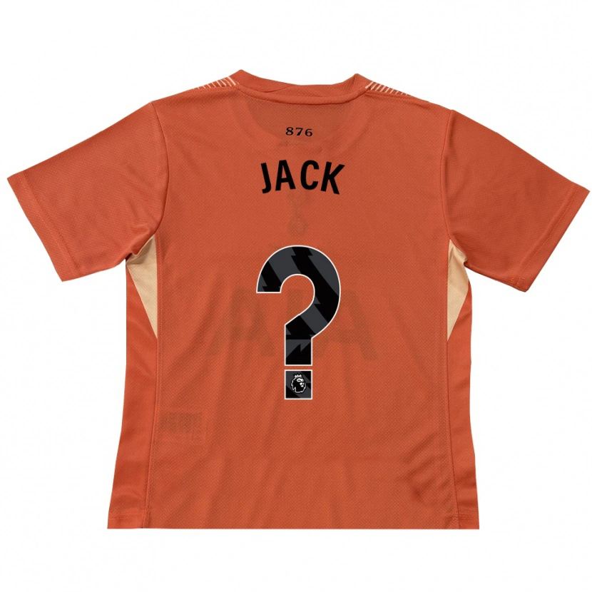 Danxen Dames Mikel Jack #0 Oranje Zwart Keepersshirt 2025/26 T-Shirt