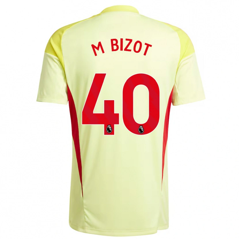 Danxen Dames Marco Bizot #40 Lichtgeel Keepersshirt 2025/26 T-Shirt