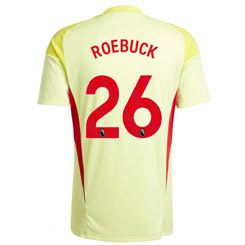 Danxen Dames Ellie Roebuck #26 Lichtgeel Keepersshirt 2025/26 T-Shirt