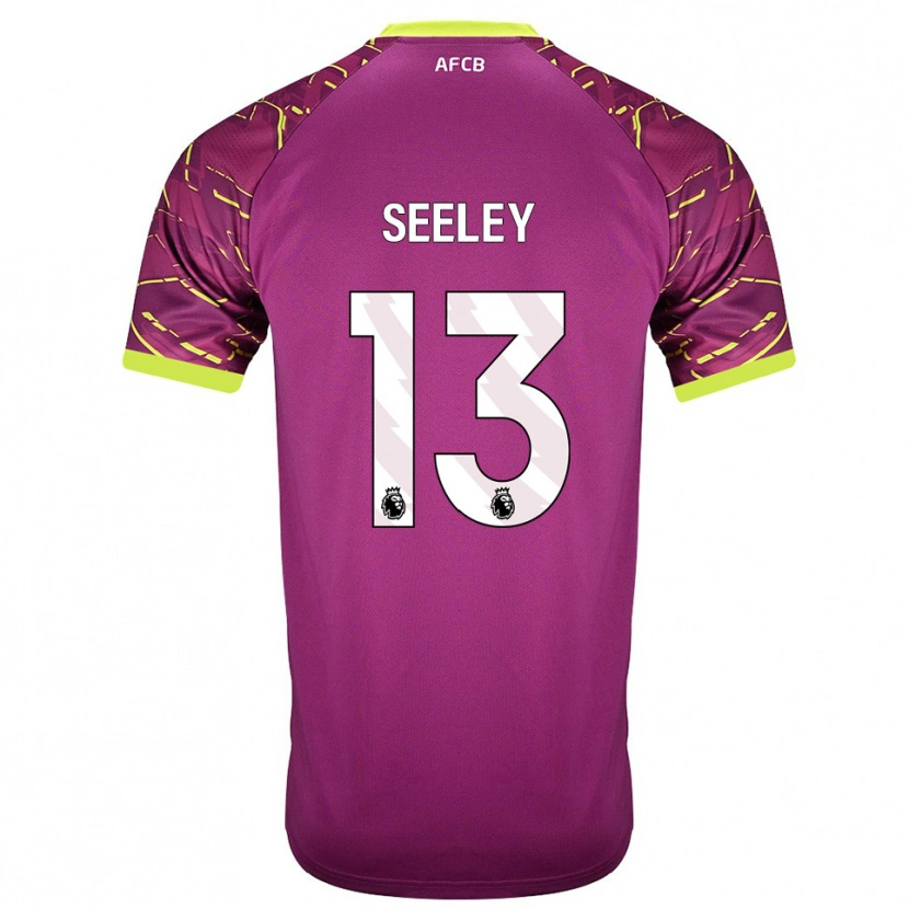 Danxen Dames Will Seeley #13 Donker Magenta Keepersshirt 2025/26 T-Shirt