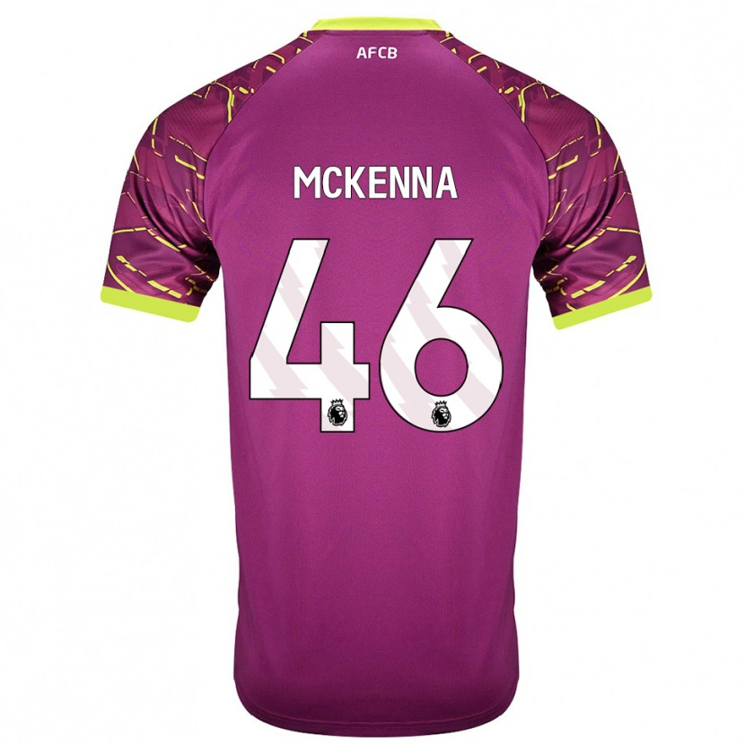 Danxen Dames Callan McKenna #46 Donker Magenta Keepersshirt 2025/26 T-Shirt