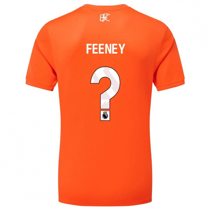Danxen Dames Callum Feeney #0 Oranje Wit Keepersshirt 2025/26 T-Shirt