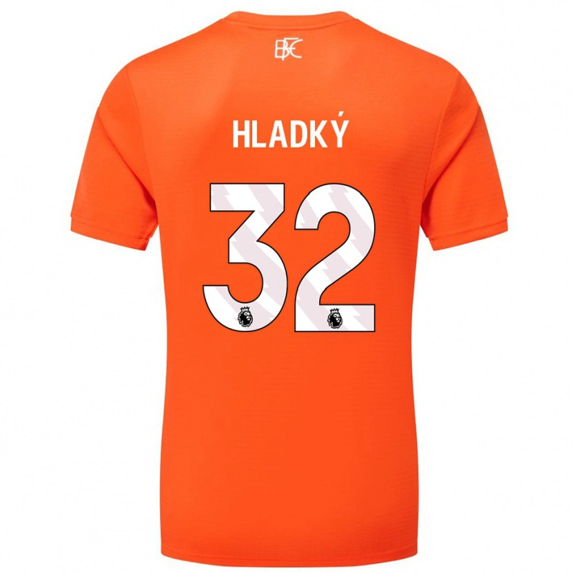 Danxen Dames Vaclav Hladky #32 Oranje Wit Keepersshirt 2025/26 T-Shirt
