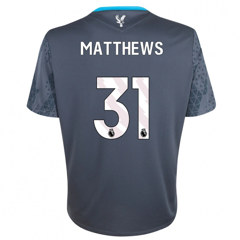 Danxen Dames Remi Matthews #31 Donkergrijs Wit Keepersshirt 2025/26 T-Shirt