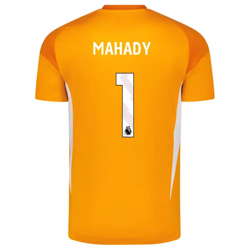 Danxen Dames Rory Mahady #1 Oranje Wit Keepersshirt 2025/26 T-Shirt