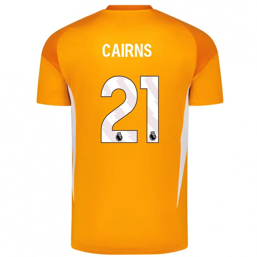 Danxen Dames Alex Cairns #21 Oranje Wit Keepersshirt 2025/26 T-Shirt