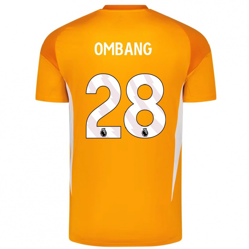 Danxen Dames Darryl Ombang #28 Oranje Wit Keepersshirt 2025/26 T-Shirt