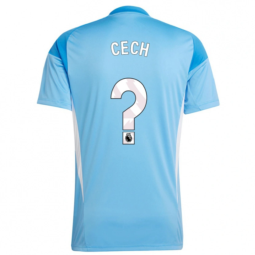 Danxen Dames Damian Cech #0 Blauw Wit Keepersshirt 2025/26 T-Shirt