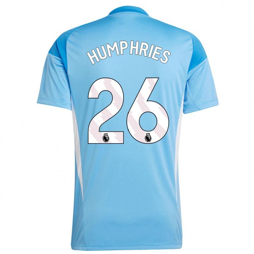 Danxen Dames Marni Humphries #26 Blauw Wit Keepersshirt 2025/26 T-Shirt