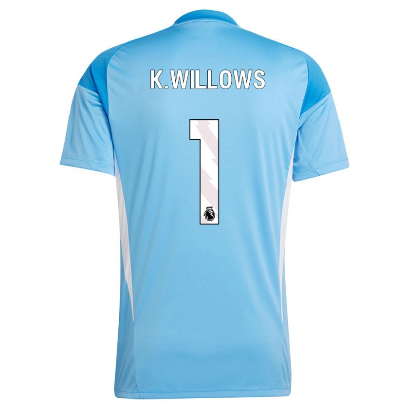 Danxen Dames Keehan Willows #1 Blauw Wit Keepersshirt 2025/26 T-Shirt