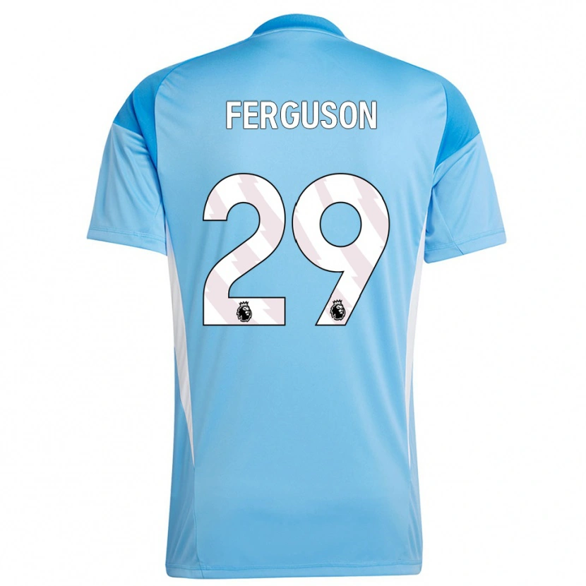 Danxen Dames Georgie Ferguson #29 Blauw Wit Keepersshirt 2025/26 T-Shirt