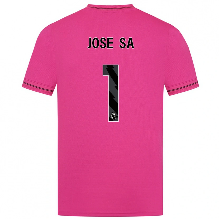 Danxen Dames José Sá #1 Magenta Zwart Keepersshirt 2025/26 T-Shirt