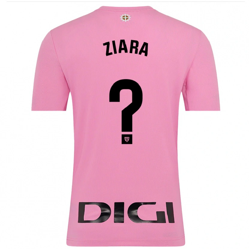 Danxen Dames Ziara Vega Uribarri #0 Roze Zwart Keepersshirt 2025/26 T-Shirt