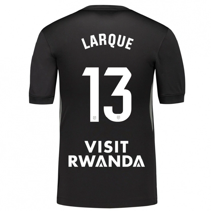 Danxen Dames Patricia Larqué #13 Zwart Wit Keepersshirt 2025/26 T-Shirt