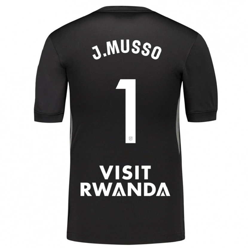 Danxen Dames Juan Musso #1 Zwart Wit Keepersshirt 2025/26 T-Shirt