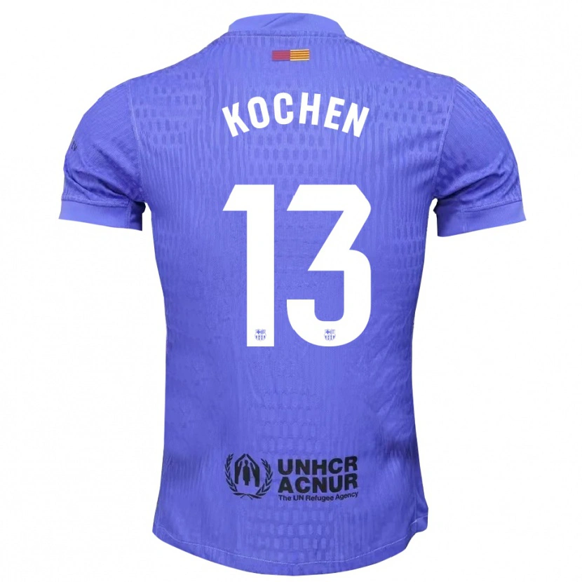 Danxen Dames Diego Kochen #13 Blauw Zwart Keepersshirt 2025/26 T-Shirt