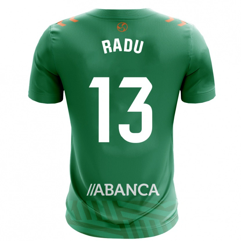 Danxen Dames Ionuț Radu #13 Groen Wit Keepersshirt 2025/26 T-Shirt