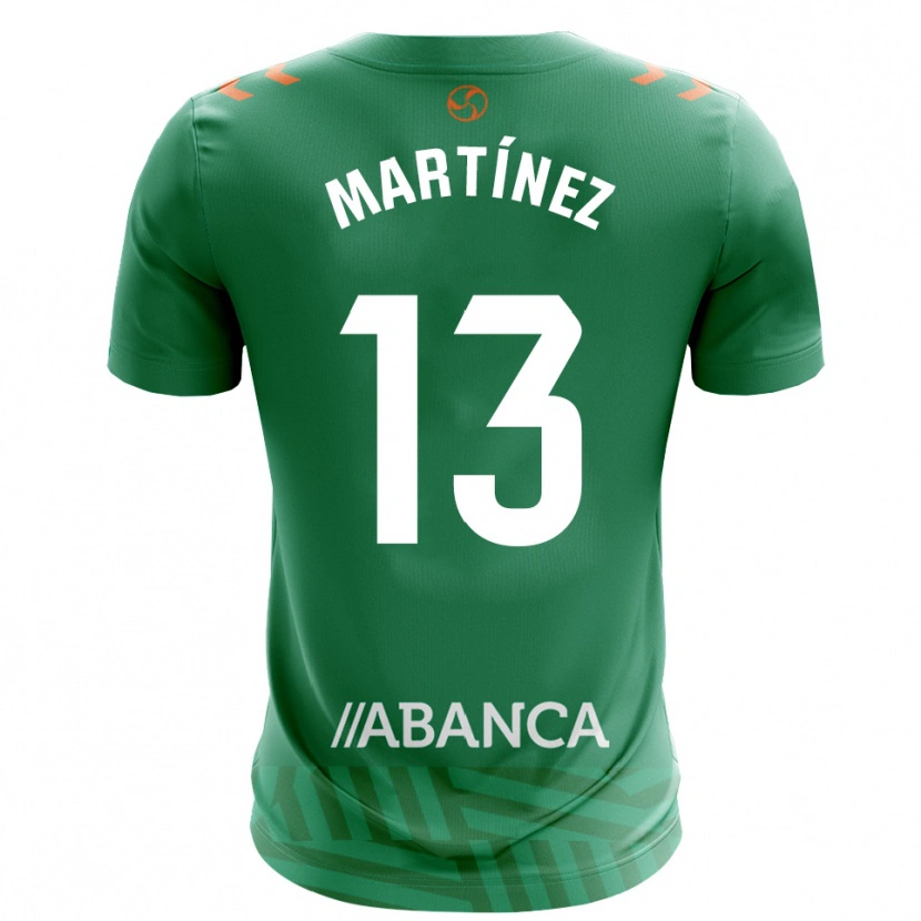 Danxen Dames Naiara Martínez #13 Groen Wit Keepersshirt 2025/26 T-Shirt