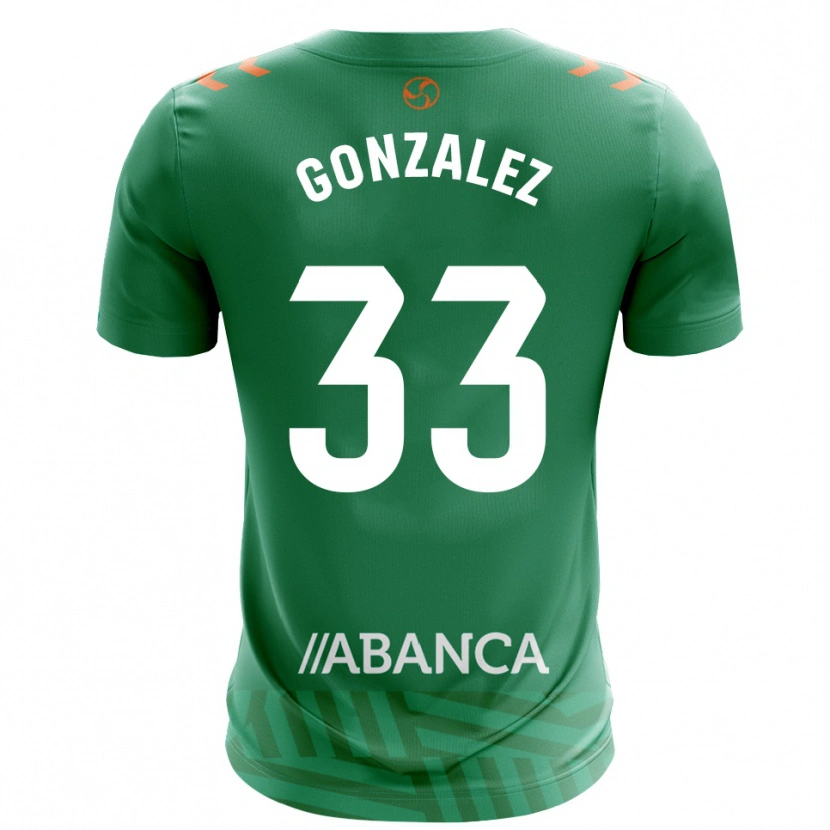 Danxen Dames Marcos González #33 Groen Wit Keepersshirt 2025/26 T-Shirt