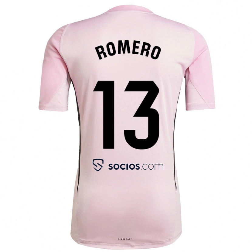 Danxen Dames Rafael Romero #13 Roze Zwart Keepersshirt 2025/26 T-Shirt