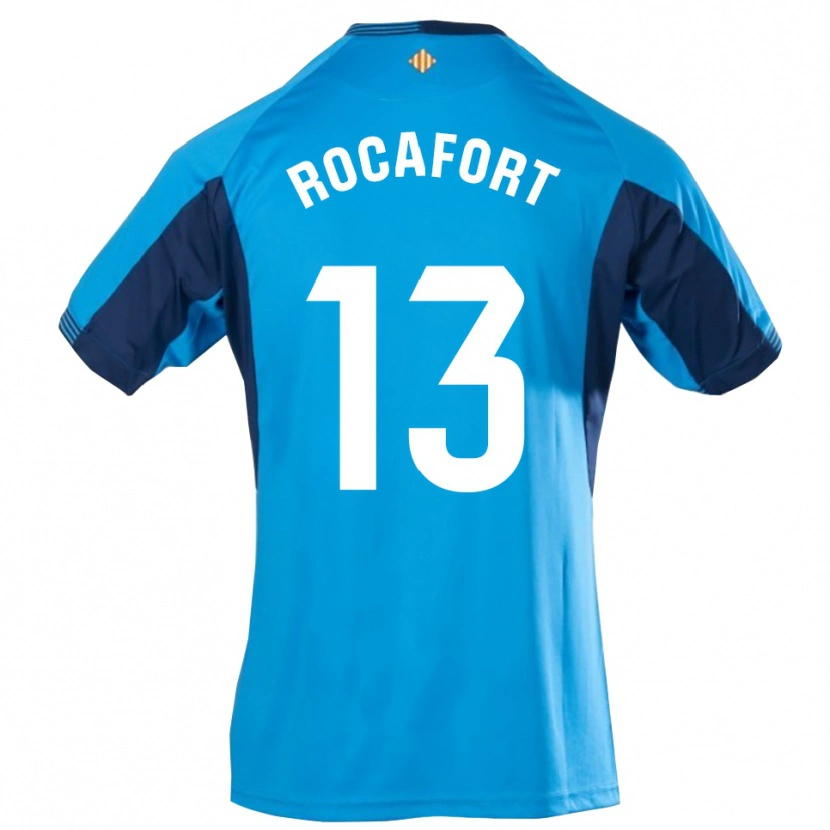 Danxen Dames Rodrigo Rocafort #13 Blauw Wit Keepersshirt 2025/26 T-Shirt