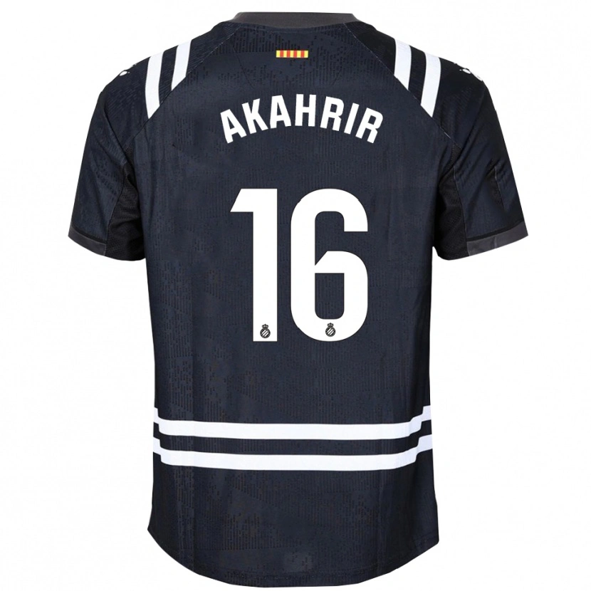 Danxen Dames Mohamed Akahrir #16 Zwart Wit Keepersshirt 2025/26 T-Shirt