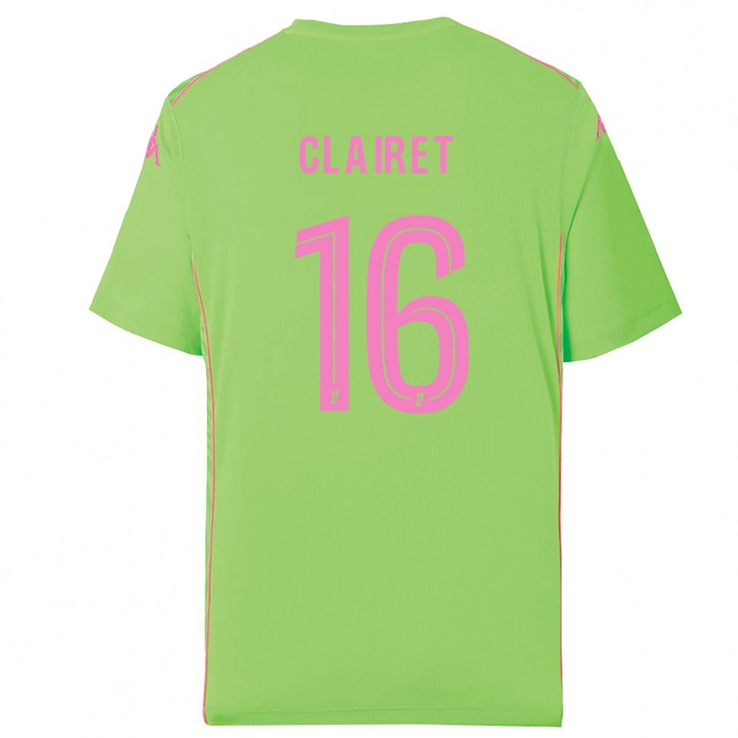 Danxen Dames Duncan Clairet #16 Bleek Groen Keepersshirt 2025/26 T-Shirt
