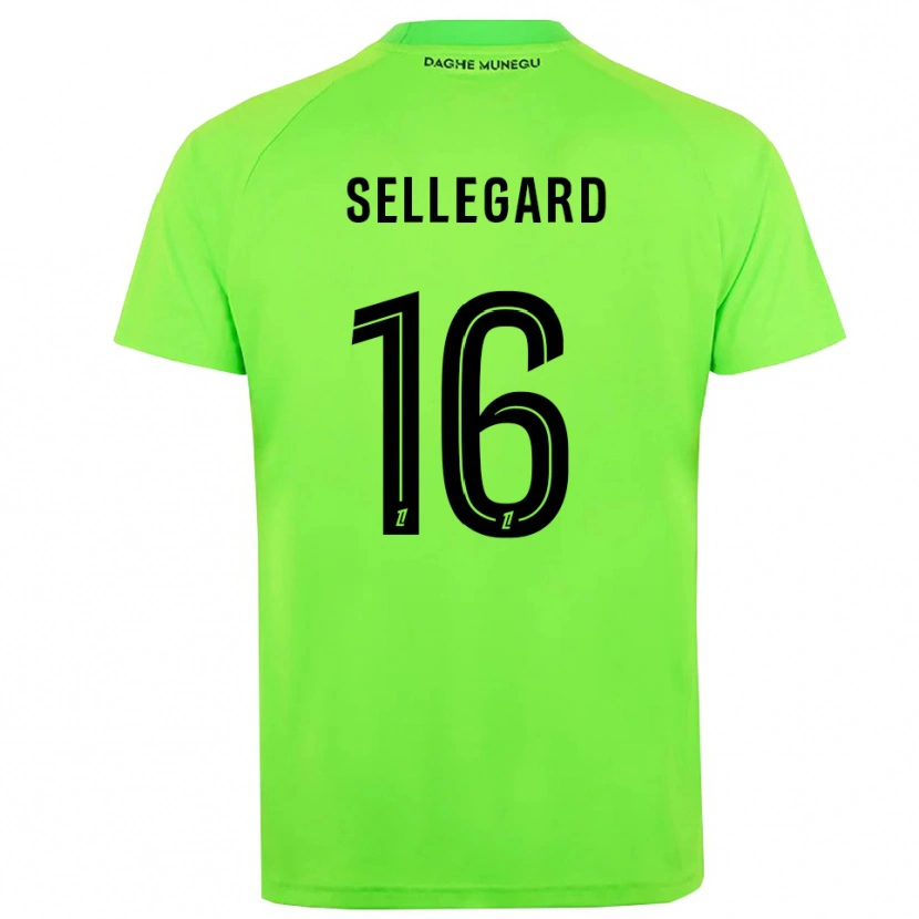 Danxen Dames Alexander Sellegard #16 Groen Zwart Keepersshirt 2025/26 T-Shirt