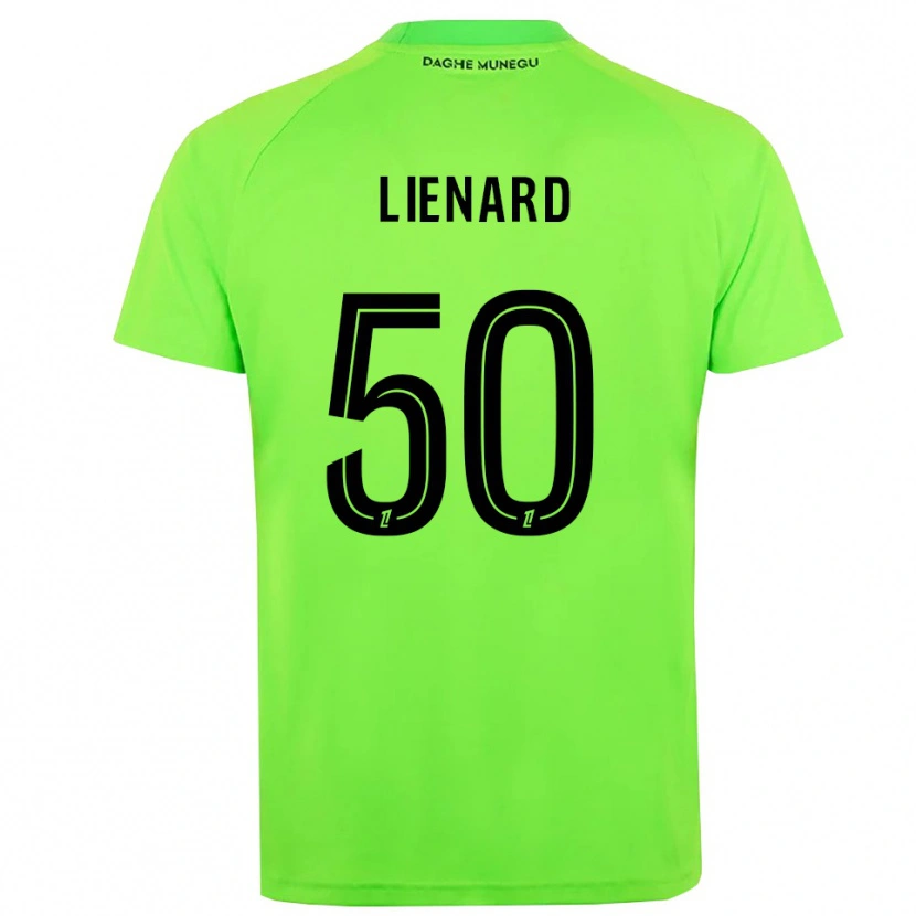 Danxen Dames Yann Lienard #50 Groen Zwart Keepersshirt 2025/26 T-Shirt