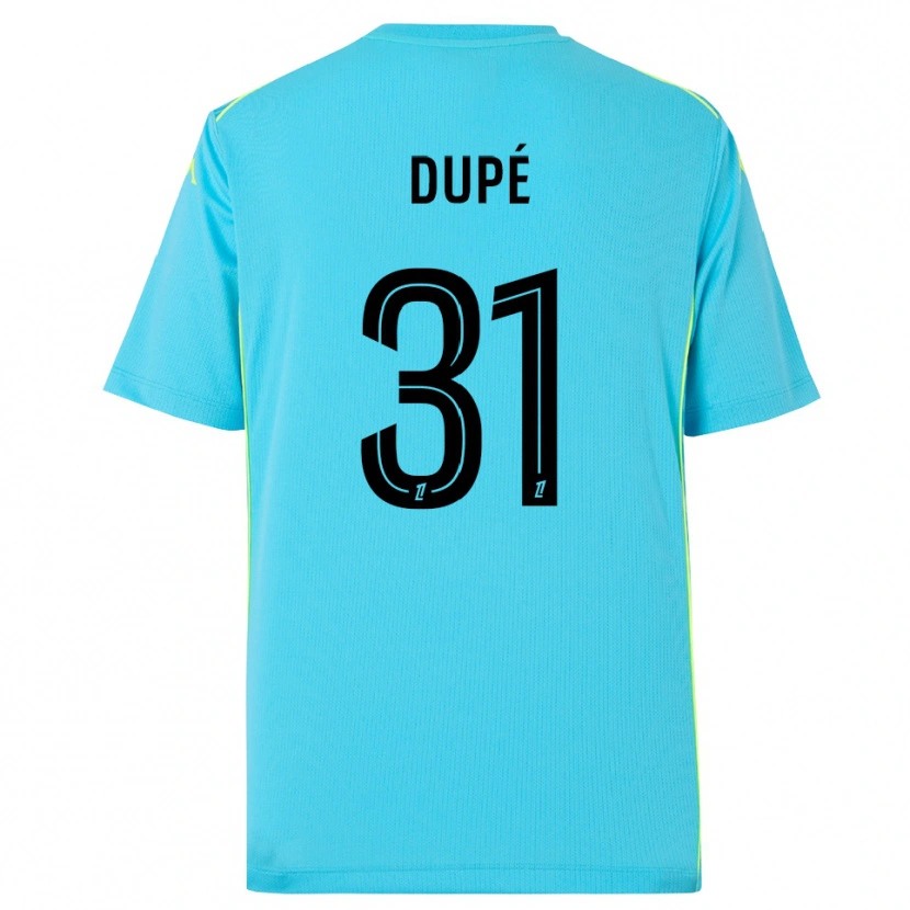 Danxen Dames Maxime Dupé #31 Hemelsblauw Zwart Keepersshirt 2025/26 T-Shirt