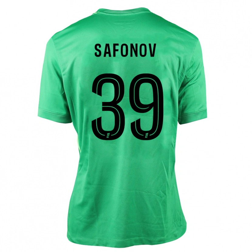 Danxen Dames Matvey Safonov #39 Groen Zwart Keepersshirt 2025/26 T-Shirt