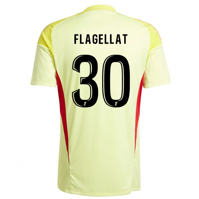 Danxen Dames Alizée Flagellat #30 Licht Geel Zwart Keepersshirt 2025/26 T-Shirt