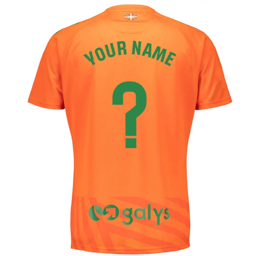 Danxen Dames SD Eibar Oranje Groen Keepersshirt 2025/26 T-Shirt