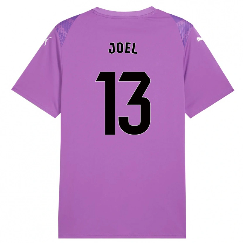 Danxen Dames Christian Joel #13 Lila Zwart Keepersshirt 2025/26 T-Shirt