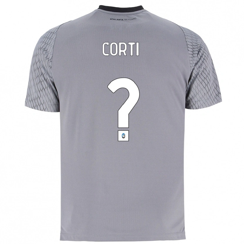 Danxen Dames Edoardo Corti #0 Grijs Blauw Rood Keepersshirt 2025/26 T-Shirt