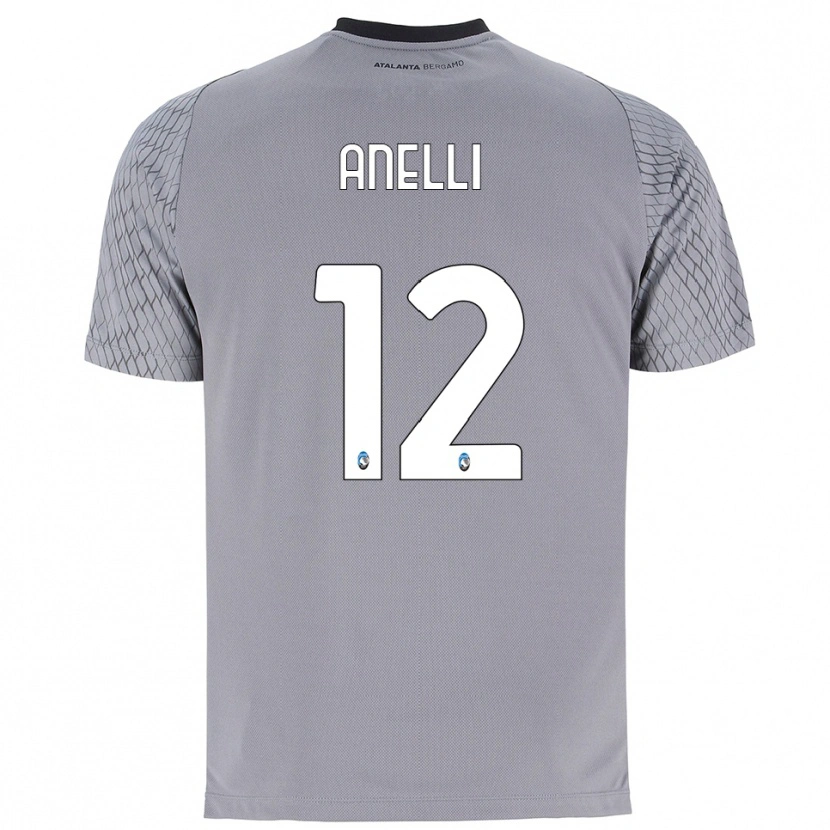 Danxen Dames Alessandro Anelli #12 Grijs Blauw Rood Keepersshirt 2025/26 T-Shirt