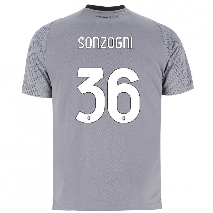 Danxen Dames Mattia Sonzogni #36 Grijs Blauw Rood Keepersshirt 2025/26 T-Shirt
