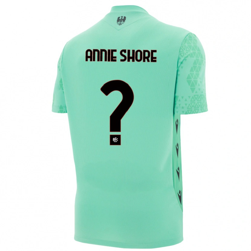 Danxen Dames Margot Annie Shore #0 Munt Blauw Zwart Keepersshirt 2025/26 T-Shirt