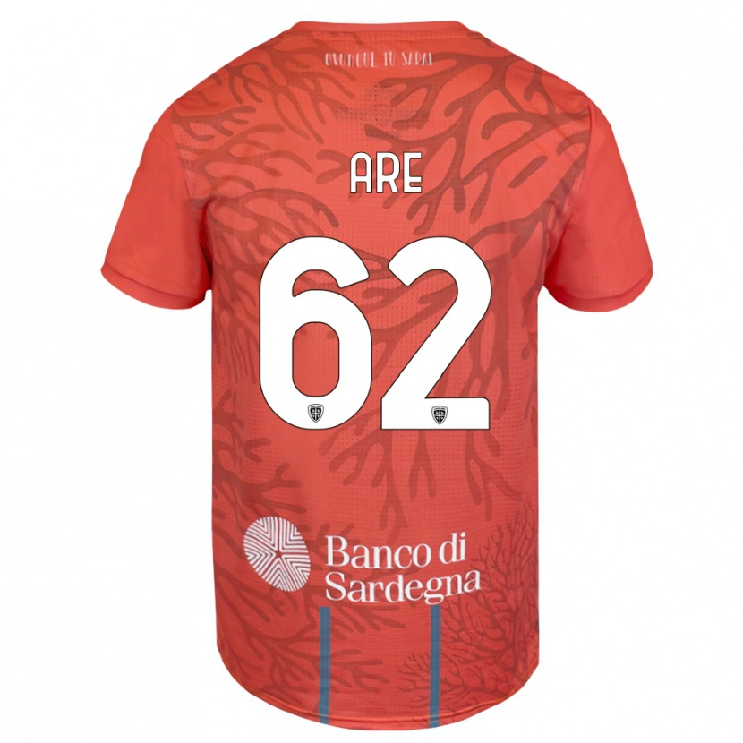 Danxen Dames Emmanuele Are #62 Oranje Rood Wit Keepersshirt 2025/26 T-Shirt