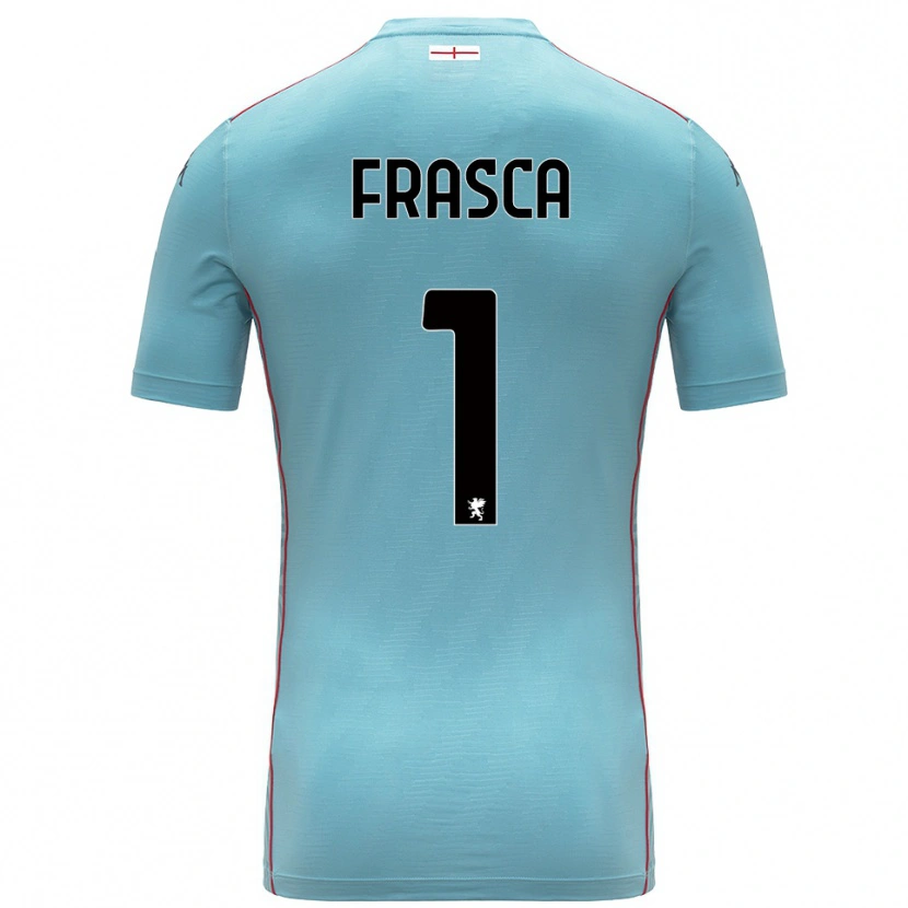 Danxen Dames Andrea Frasca #1 Blauw Grijs Keepersshirt 2025/26 T-Shirt