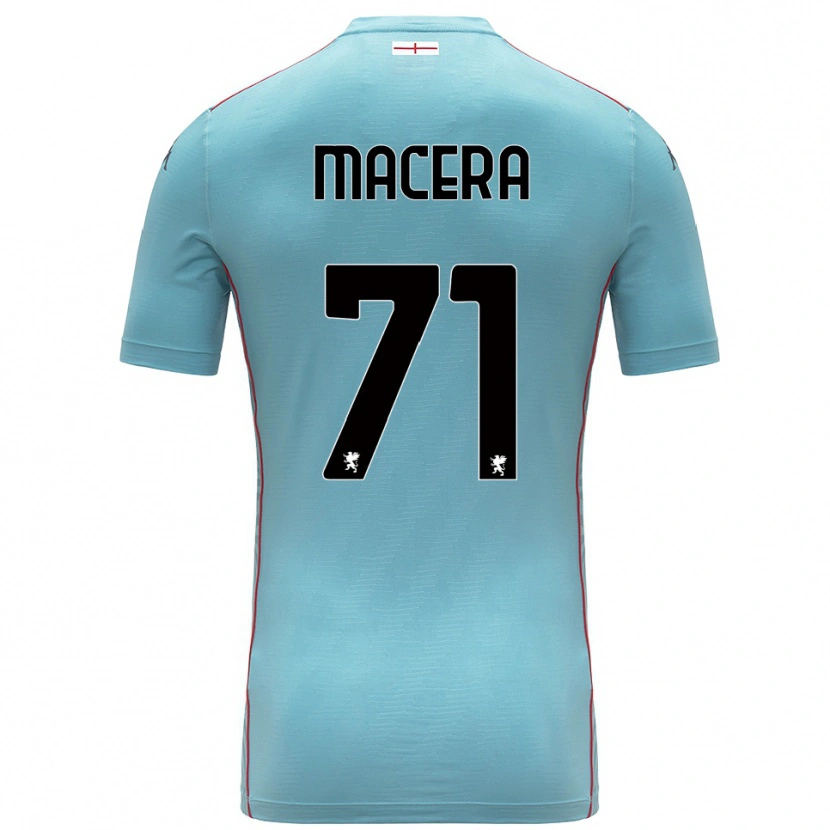 Danxen Dames Matilde Macera #71 Blauw Grijs Keepersshirt 2025/26 T-Shirt