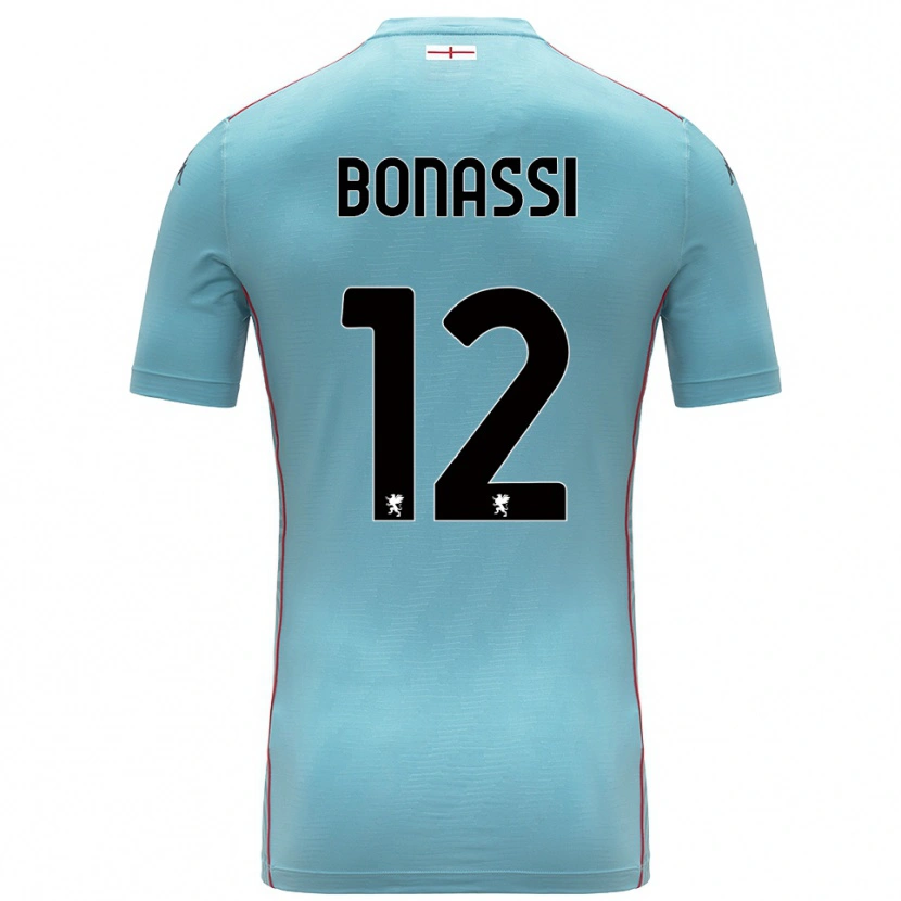 Danxen Dames Lorenzo Bonassi #12 Blauw Grijs Keepersshirt 2025/26 T-Shirt