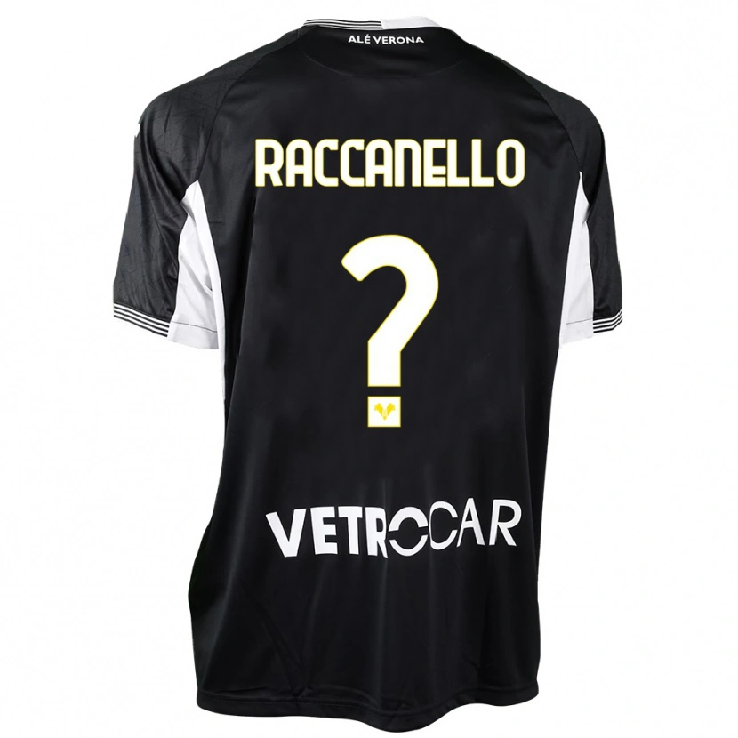 Danxen Dames Marco Raccanello #0 Zwart Wit Keepersshirt 2025/26 T-Shirt