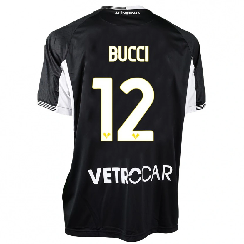 Danxen Dames Irene Bucci #12 Zwart Wit Keepersshirt 2025/26 T-Shirt