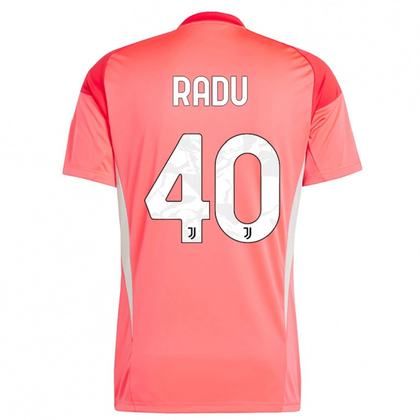 Danxen Dames Riccardo Radu #40 Rood Oranje Keepersshirt 2025/26 T-Shirt