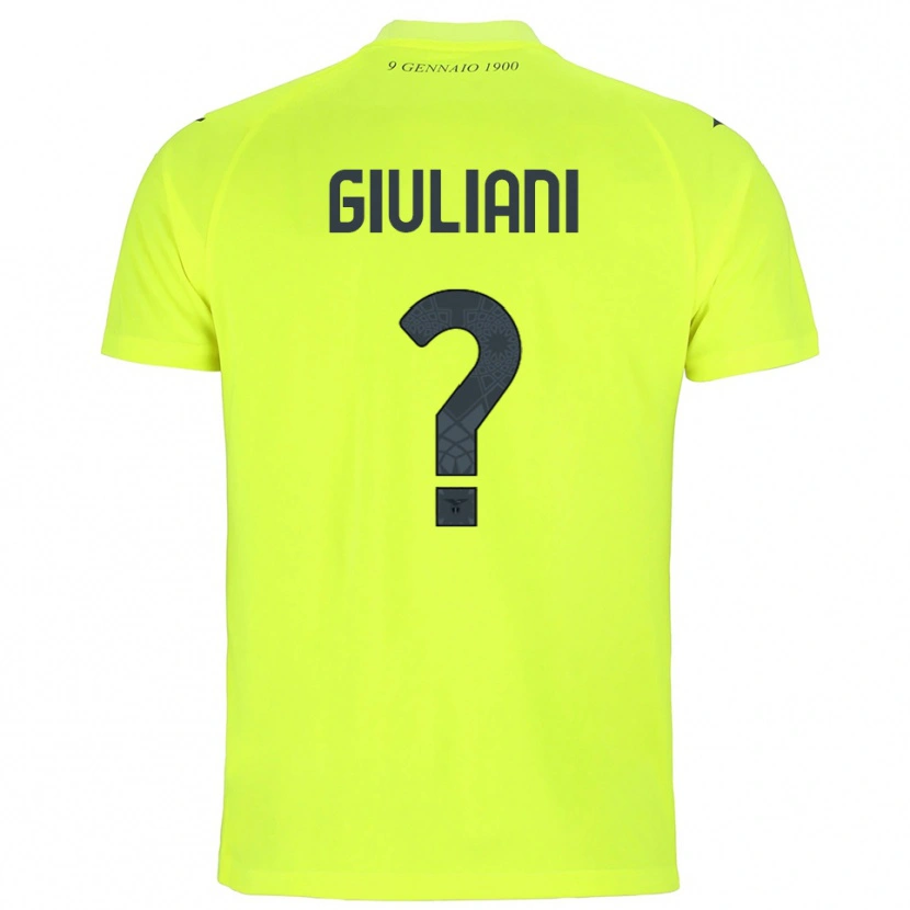 Danxen Dames Alessio Giuliani #0 Fluorescerend Groen Keepersshirt 2025/26 T-Shirt