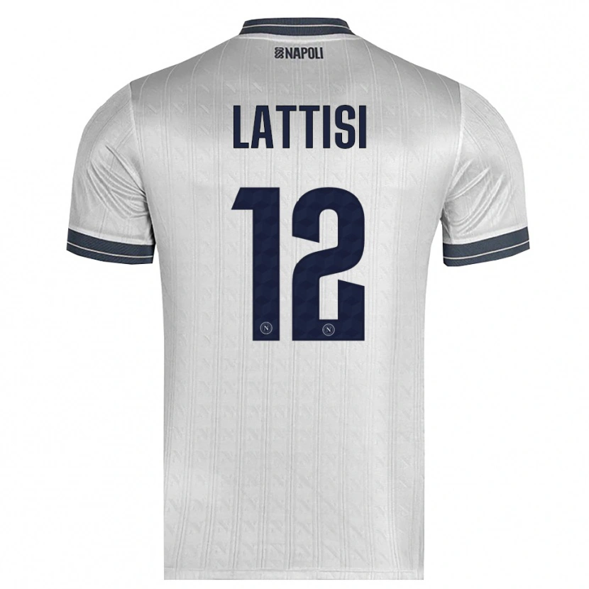 Danxen Dames Francesco Lattisi #12 Lichtgrijs Keepersshirt 2025/26 T-Shirt