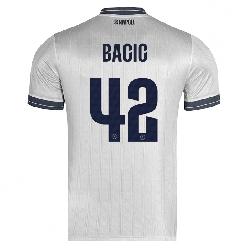 Danxen Dames Doris Bačić #42 Lichtgrijs Keepersshirt 2025/26 T-Shirt
